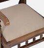Appleby Sheesham Wood Arm Chair In Provincial Teak Finish