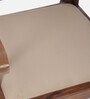 Appleby Sheesham Wood Arm Chair In Rustic Teak Finish