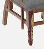 Appleby Teak Wood Arm Chair In Rustic Teak Finish