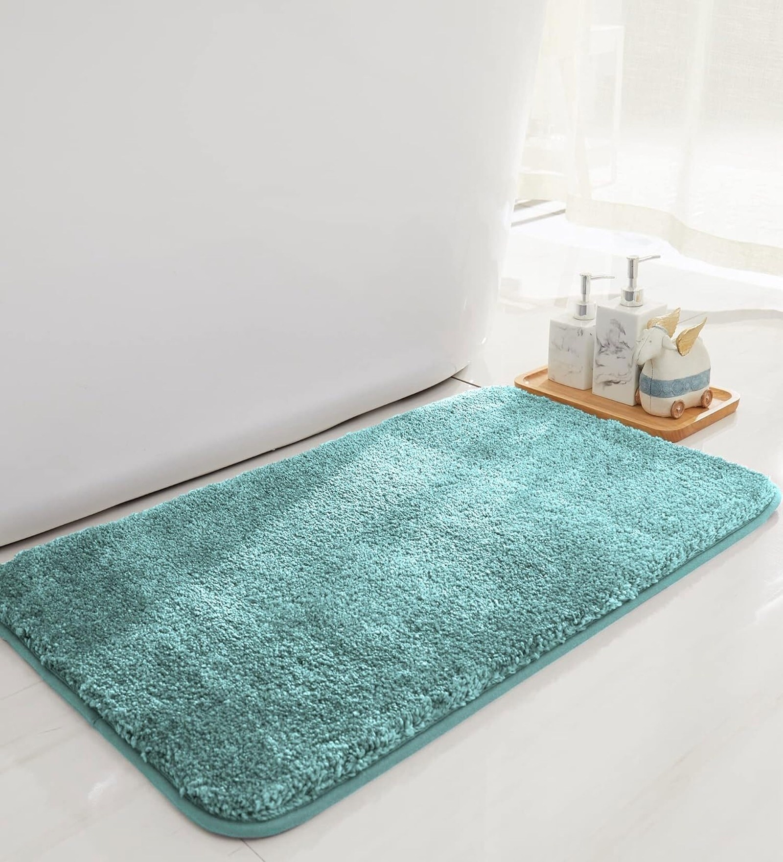 Aqua Microfibre 18x30 Inches Soft Bath Mat