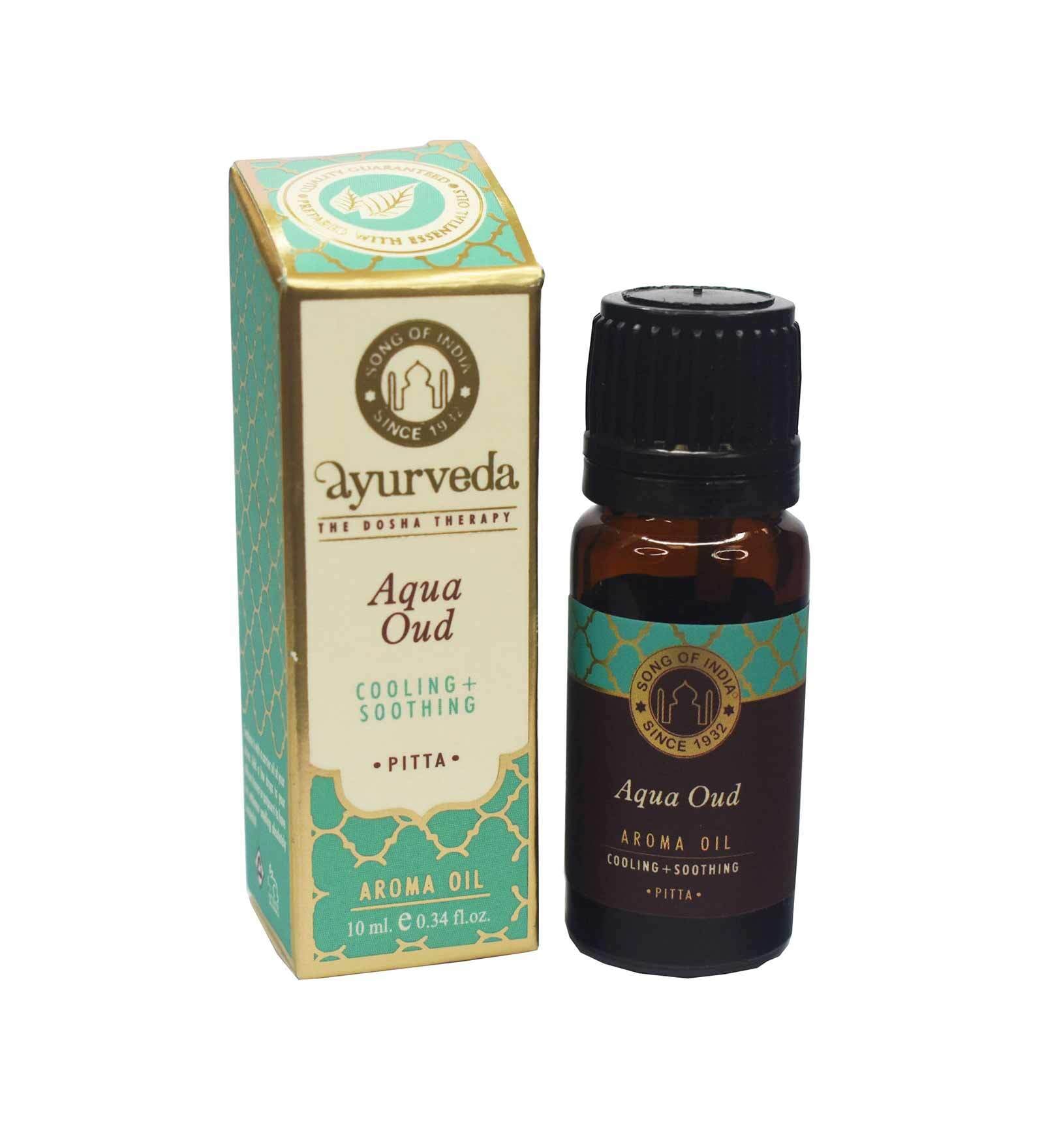 Aqua Oud Ayurveda Aroma Oil In Glass Bottle