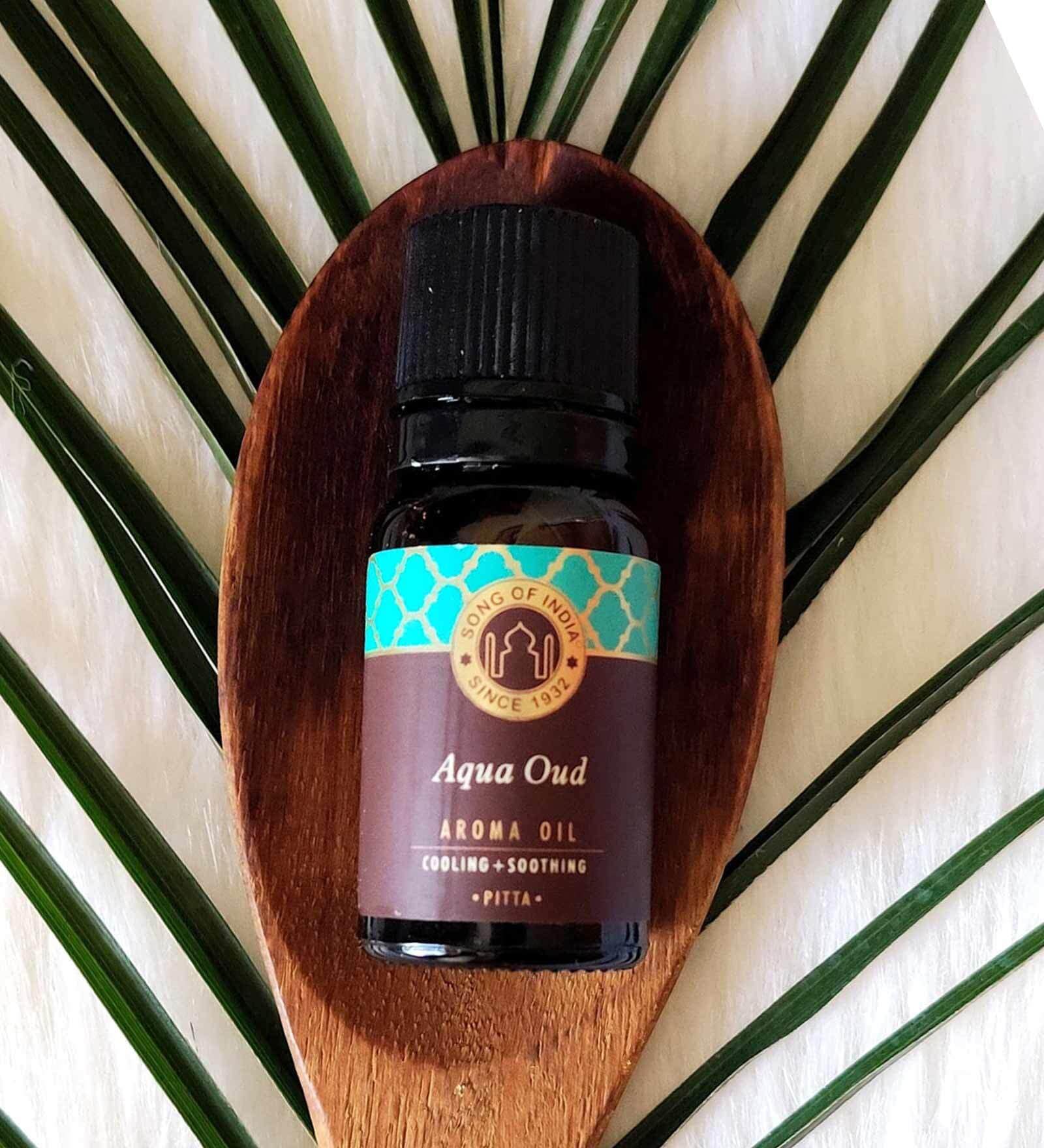 Aqua Oud Ayurveda Aroma Oil In Glass Bottle
