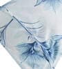 Aqua Patterned 210TC Polyester Blend 17 x 27 Inches Pillow Covers (Set of 2)