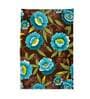 Aqua 100 % Cotton 11X15 Inches Placemats (Set of 6)