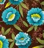 Aqua 100 % Cotton 11X15 Inches Placemats (Set of 6)