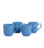 Aqua 150ml Blue Ceramic (Set of 4) Coffee Mug