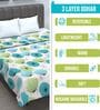Aqua Cotton Floral 120 Gsm Double Dohar