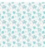 Aqua Cotton Floral 120 GSM Reversible Double Bed Dohar