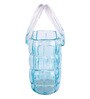 Aqua Couture Tote Glass Vase L