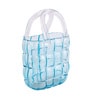 Aqua Couture Tote Glass Vase S