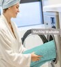 Aqua Solidal Microfiber 3 x 5 Feet Machine Made Carpet