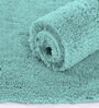 Aqua Solidal Microfiber 3 x 5 Feet Machine Made Carpet