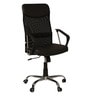 Aqua Fabric  Executive Chair in Black Colour