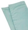 Aqua lightweight Satin Solids 9ft Light Filtering Rod Pocket Long Curtains (2 Pcs)