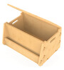Aqua Plum Kids Storage Box in Natural Colour