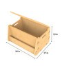 Aqua Plum Kids Storage Box in Natural Colour