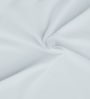 White Polyester Solid 9ft Blackout Eyelet Door Curtain (2 Pc)