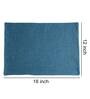 Premium (12x18) Blue Jute (Set of 6) Placemat
