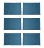 Premium (12x18) Blue Jute (Set of 6) Placemat