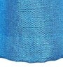 Aqua Premium Jute Solid 7ft Light Filtering Eyelet Longdoor Curtain (1 Pc)