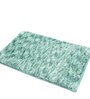 Aqua Solid Polyester 24x16 Inches Super Soft Bath Mat
