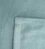 Aqua Solid TC 325 Cotton Polyester Double Bed Bedcover