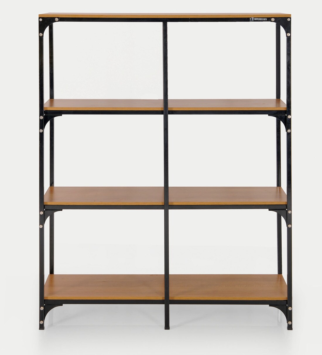 Buy Ara Book Shelf in Dessert Walnut Colour by FuturDecor Online