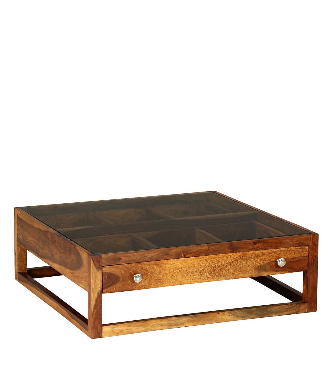 Buy Argos Solid Wood Coffee Table In Natural Teak Finish By Woodsworth