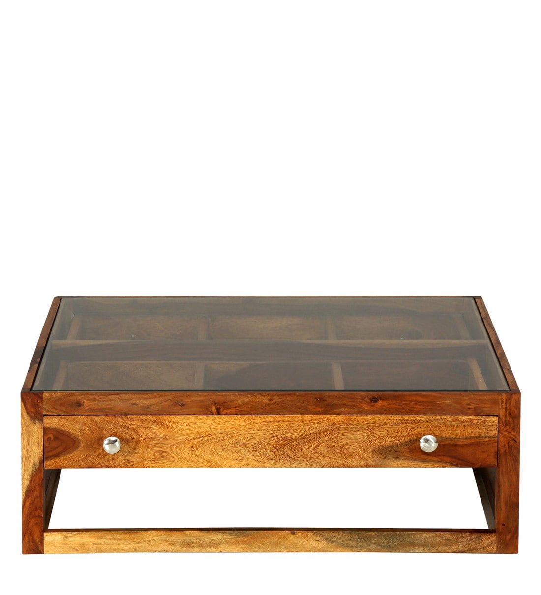 Buy Argos Solid Wood Coffee Table In Natural Teak Finish By Woodsworth