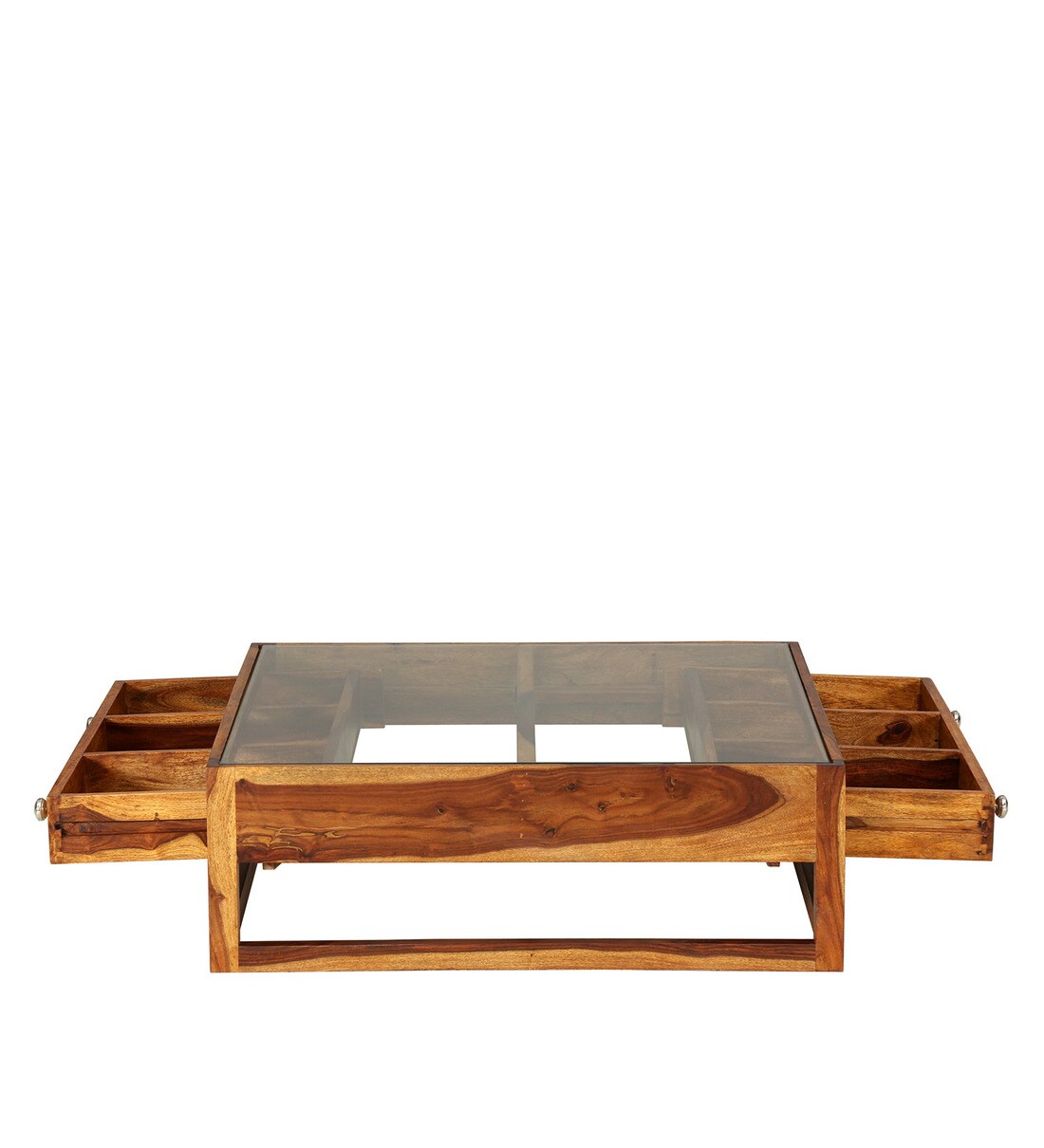 Buy Argos Solid Wood Coffee Table In Natural Teak Finish By Woodsworth
