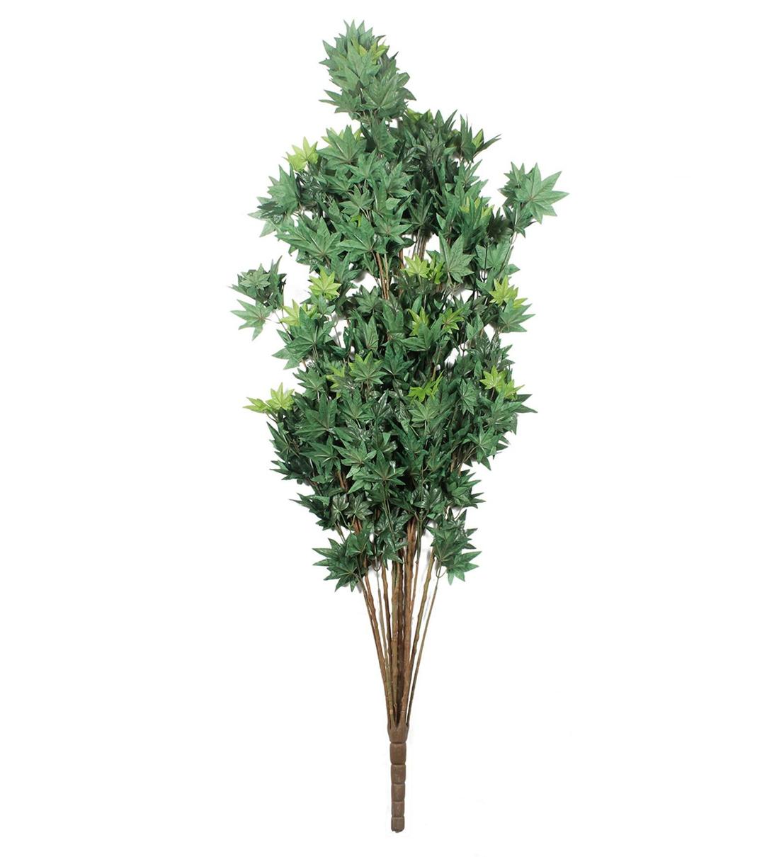 Buy Green 10 Branches Artificial Japanese Maple Floor Plant without Pot