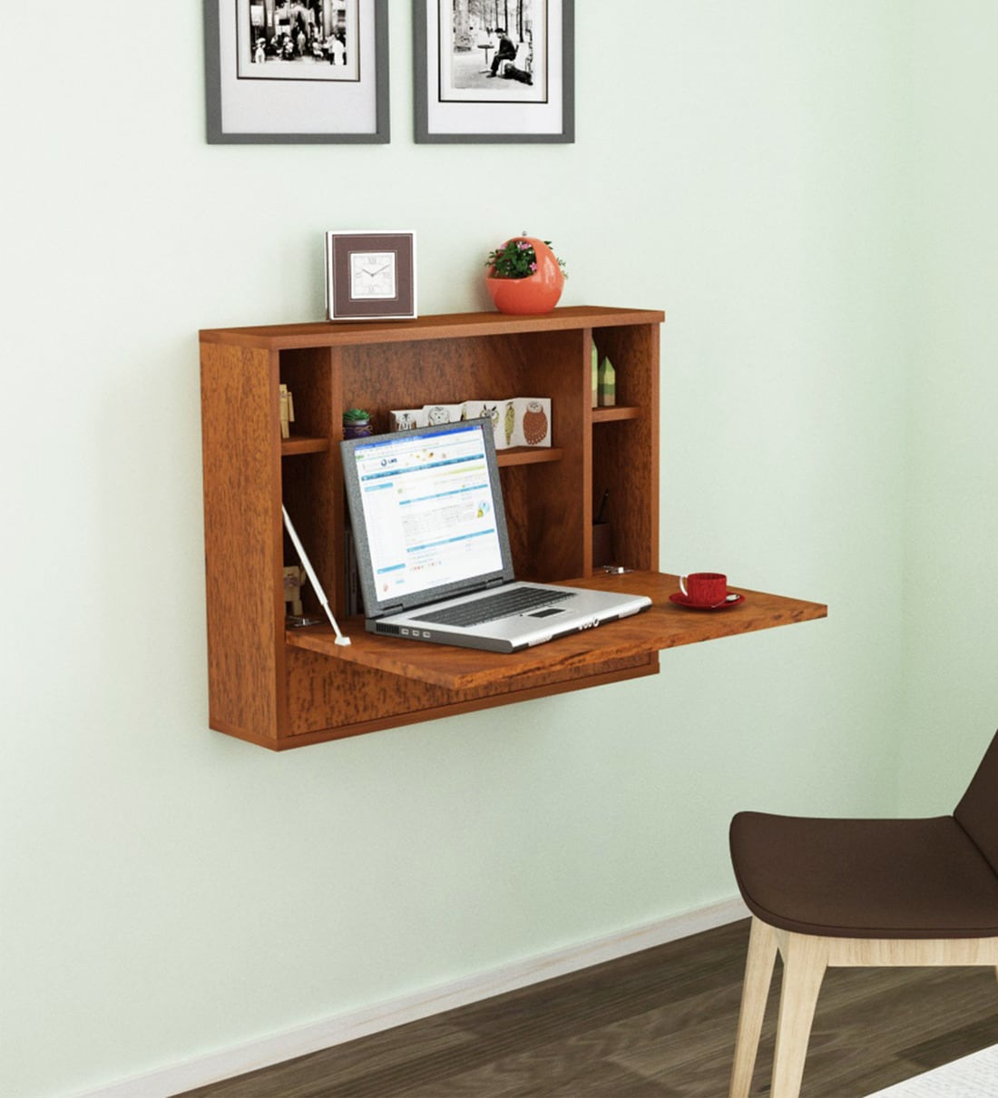 Artist wallmount writing deals table