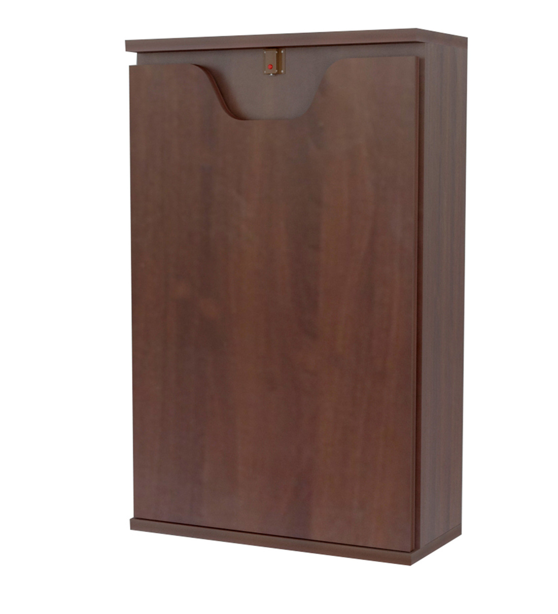 Buy Artist Wallmount Writing Table in Brazilian walnut Finish by