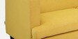 Aracely Fabric 3 Seater Sofa In Yellow Colour