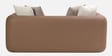 Arcade Leatherette 2 Seater Sofa with Solid Wood Fluting and Fabric Seat Arcade Leatherette 2 Seater Sofa with Solid Wood Fluting and Fabric Seat