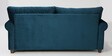 Antwerp Velvet 3 Seater Sofa In Teal Blue Colour