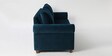 Antwerp Velvet 3 Seater Sofa In Teal Blue Colour