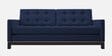 Archie Fabric 3 Seater Sofa In Indigo Finish Colour