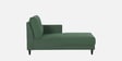 Roman Fabric LHS Sectional Sofa in Muted Sage Colour