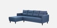 Aria Fabric RHS 6 Seater Sectional  Sofa In Earth Blue Colour