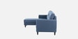 Aria Fabric RHS 6 Seater Sectional  Sofa In Earth Blue Colour