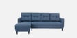 Aria Fabric RHS 6 Seater Sectional  Sofa In Earth Blue Colour