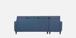 Aria Fabric RHS 6 Seater Sectional  Sofa In Earth Blue Colour