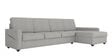 Aristo 5 Seater LHS Sectional Sofa In Sandy Grey Colour