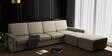 Aristo Fabric LHS Sectional Sofa in Bliss Beige Colour