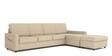 Aristo Fabric LHS Sectional Sofa in Bliss Beige Colour