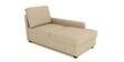 Aristo Fabric LHS Sectional Sofa in Bliss Beige Colour
