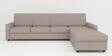 Aristo Fabric LHS Sectional Sofa in Bliss Beige Colour