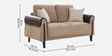 Arix 2 Seater Sofa In Brown Colour Arix 2 Seater Sofa In Brown Colour