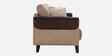 Arix 3 Seater Sofa In Brown Colour Arix 3 Seater Sofa In Brown Colour